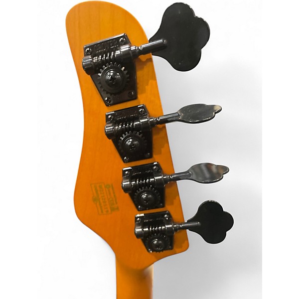 Used Schecter Guitar Research Model T AGED NATURAL Electric Bass Guitar