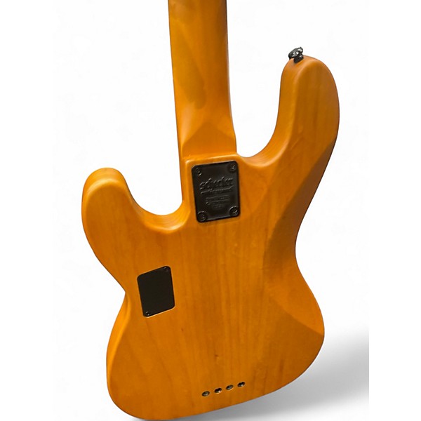 Used Schecter Guitar Research Model T AGED NATURAL Electric Bass Guitar