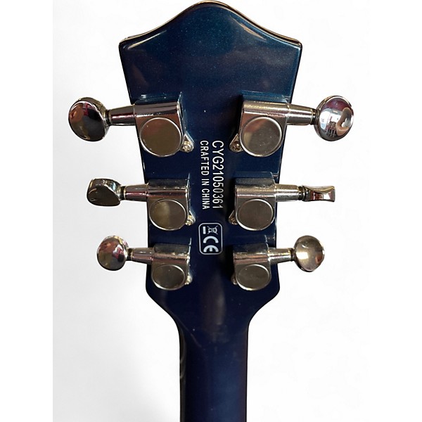 Used Gretsch Guitars G5232T Blue Solid Body Electric Guitar