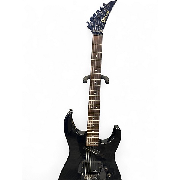 Vintage 1987 Charvel Model 5fx-T Black Solid Body Electric Guitar