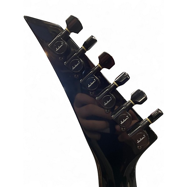 Vintage 1987 Charvel Model 5fx-T Black Solid Body Electric Guitar