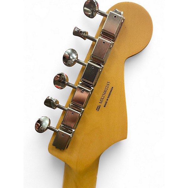 Used Fender Player II Stratocaster Left Handed 3 Color Sunburst Solid Body Electric Guitar