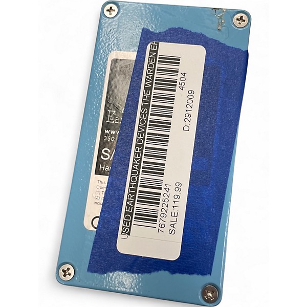 Used EarthQuaker Devices The Warden Effect Pedal