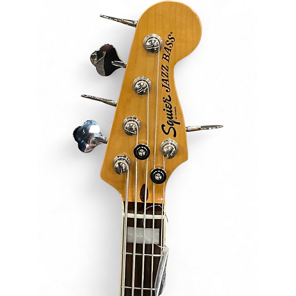 Used Squier CLASSIC VIBE 70S ACTIVE V STRING Sienna Sunburst Electric Bass Guitar