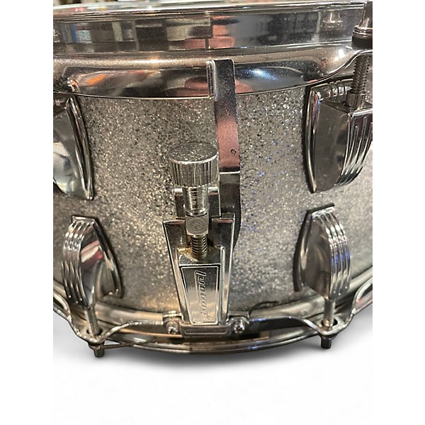 Used Ludwig 12X6 Classic Snare Silver Sparkle Drum
