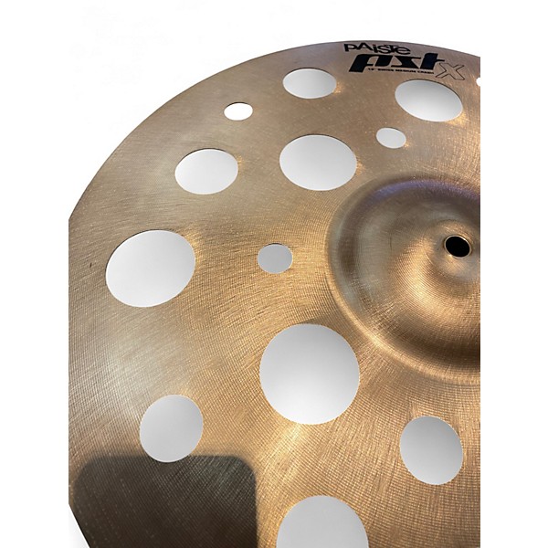 Used Paiste 18in PSTX Swiss Medium Crash Cymbal