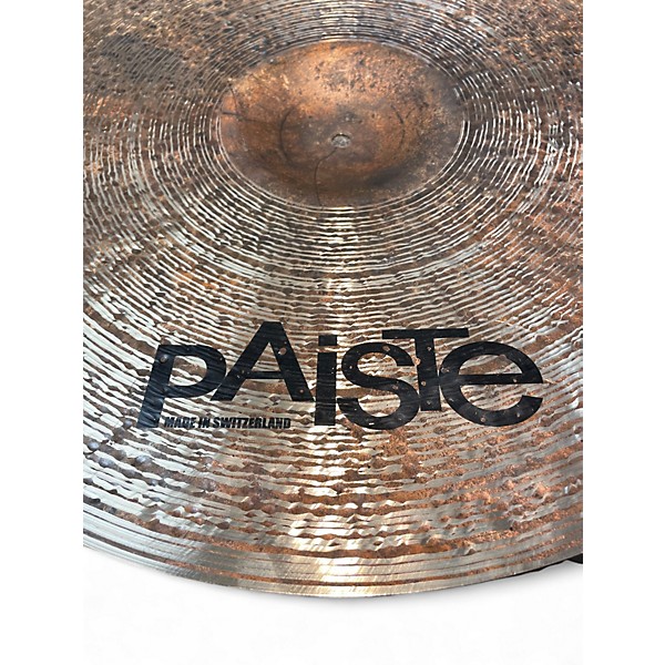 Used Paiste 22in Prototype Ride Cymbal