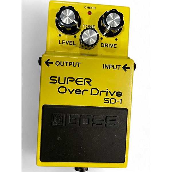 Used BOSS SD1 Super Overdrive Effect Pedal