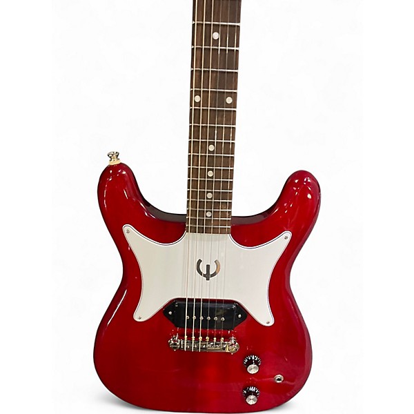 Used Epiphone Coronet Dakota Red Solid Body Electric Guitar