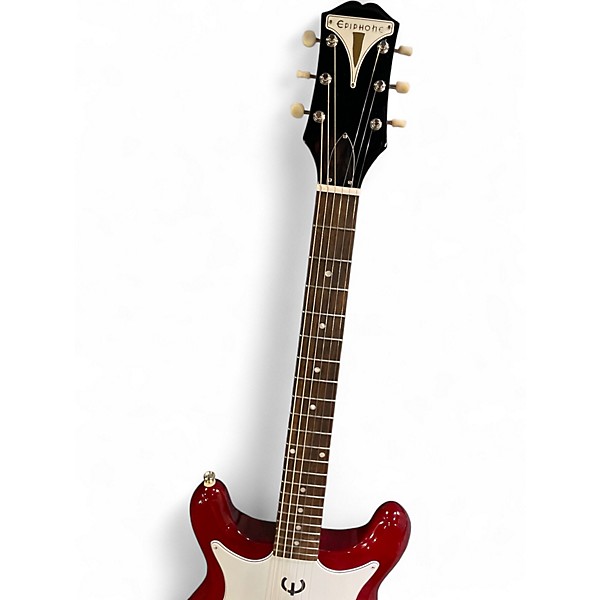 Used Epiphone Coronet Dakota Red Solid Body Electric Guitar