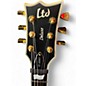 Used ESP LTD EC1000T Deluxe Vintage Gold Solid Body Electric Guitar