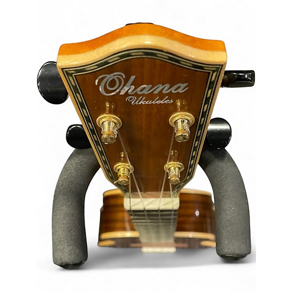 Used Ohana TK-42 Red Sinker Ukulele