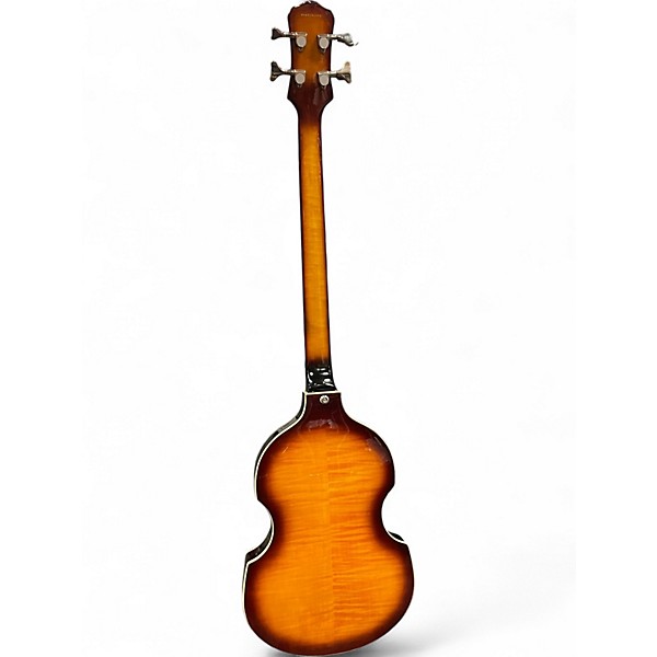 Used Epiphone Viola Sunburst Electric Bass Guitar