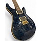 Used PRS Custom 24 10 Top Whale Blue Solid Body Electric Guitar