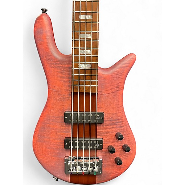 Used Spector EURO 5 RST ROASTED SUNDOWN GLOW Electric Bass Guitar