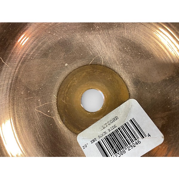 Used Zildjian 20in ZBT Rock Ride Cymbal
