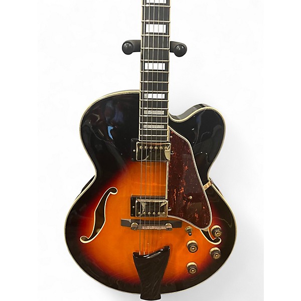 Used Ibanez AF95 2 Color Sunburst Hollow Body Electric Guitar