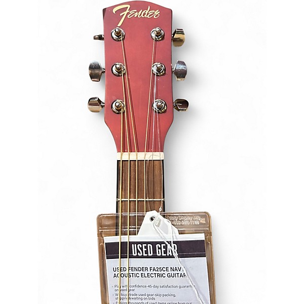 Used Fender FA25CE NAVY Acoustic Electric Guitar