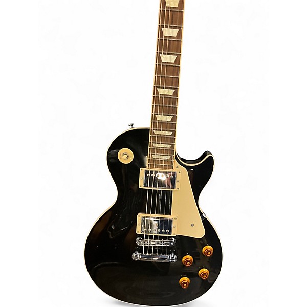 Used Gibson Les Paul Standard Ebony Solid Body Electric Guitar