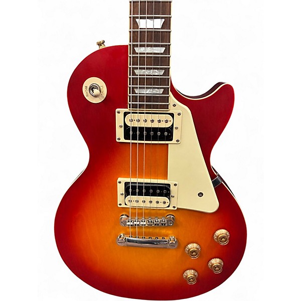 Used Epiphone Les Paul Classic Cherry Sunburst Solid Body Electric Guitar