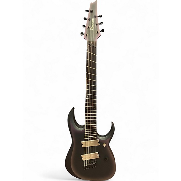 Used Ibanez RGD71ALMS Black Aurora Solid Body Electric Guitar