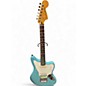 Used Fender Jaguar Aquatone Blue Solid Body Electric Guitar thumbnail