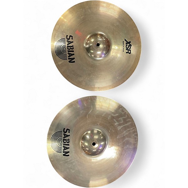 Used SABIAN 14in XSR Hi-Hats Cymbal
