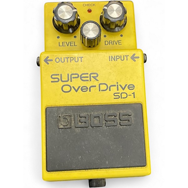 Used BOSS SD1 Super Overdrive Effect Pedal