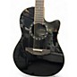 Used Ovation 2751AX Standard Balladeer 12-String Black 12 String Acoustic Electric Guitar