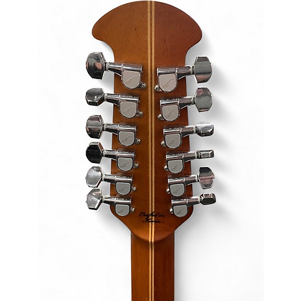 Used Ovation 2751AX Standard Balladeer 12-String Black 12 String Acoustic Electric Guitar