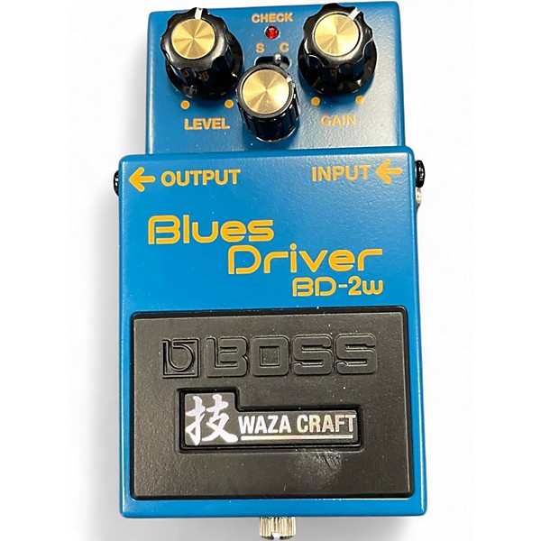 Used BOSS BD2W Blues Driver Waza Craft Effect Pedal
