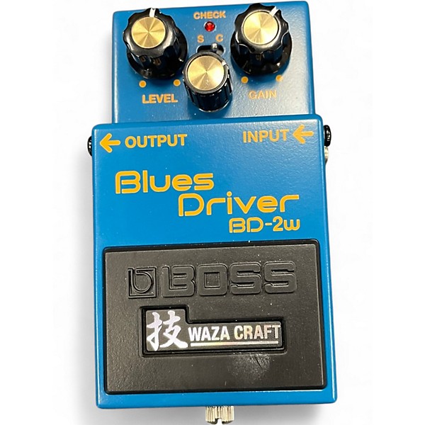 Used BOSS BD2W Blues Driver Waza Craft Effect Pedal