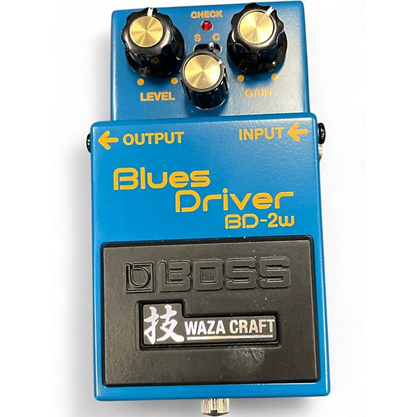Used BOSS BD2W Blues Driver Waza Craft Effect Pedal