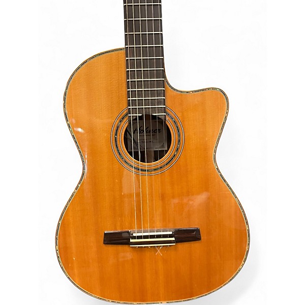 Used Hohner CE800E Natural Classical Acoustic Electric Guitar