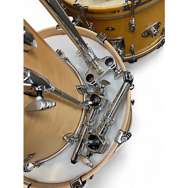 Used Yamaha 4 Piece Tour Custom Butterscotch Satin Drum Kit