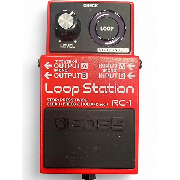 Used BOSS RC1 Loop Station Pedal