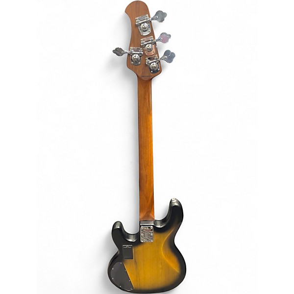Used Sterling by Music Man STINGRAY 4 HH Natural Burst Electric Bass Guitar