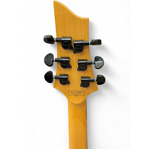 Used Schecter Guitar Research Omen 6 Red Solid Body Electric Guitar