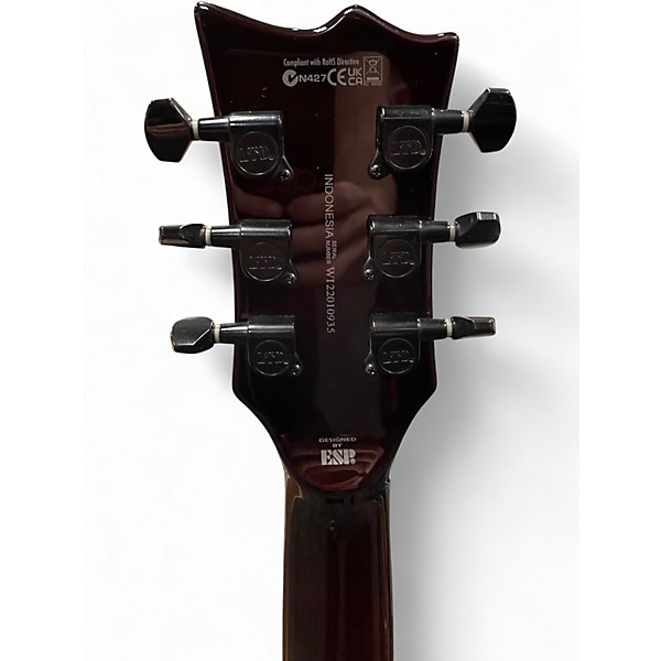 Used ESP LTD Viper 256 DARK BROWN SUNBURST Solid Body Electric Guitar