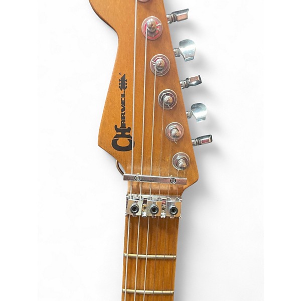 Used Charvel Henrik Danhage Signature Pro-Mod So-Cal white relic Solid Body Electric Guitar