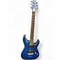 Used Schecter Guitar Research C1 Platinum Blue Burst Solid Body Electric Guitar thumbnail