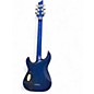 Used Schecter Guitar Research C1 Platinum Blue Burst Solid Body Electric Guitar