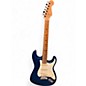 Used Fender American Standard Stratocaster Transparent Blue Solid Body Electric Guitar thumbnail