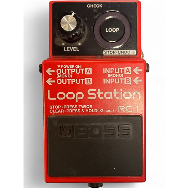 Used Boss RC1 Loop Station Pedal