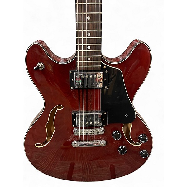 Used Schecter Guitar Research Corsair Walnut Hollow Body Electric Guitar