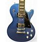 Used 2022 Epiphone Les Paul Modern Radio Blue Metallic Solid Body Electric Guitar thumbnail