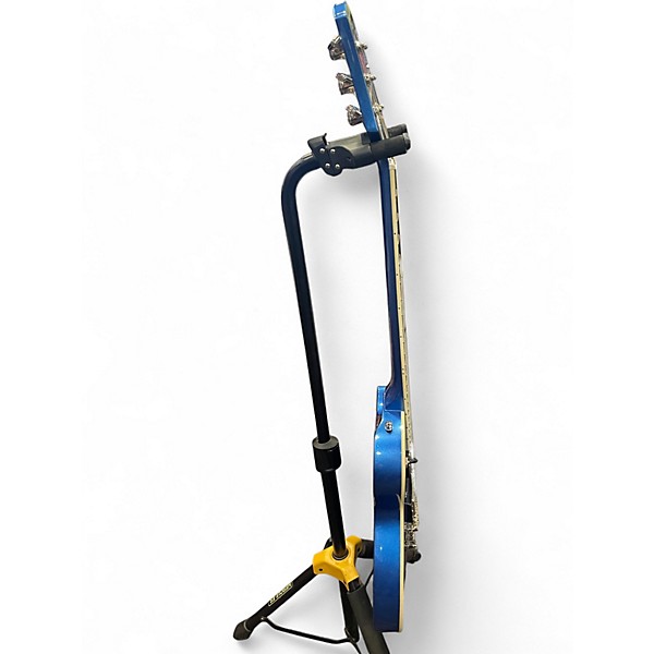 Used 2022 Epiphone Les Paul Modern Radio Blue Metallic Solid Body Electric Guitar