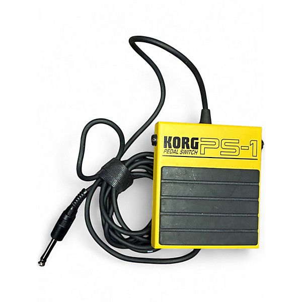 Used KORG PS1 PEDAL SWITCH Sustain Pedal