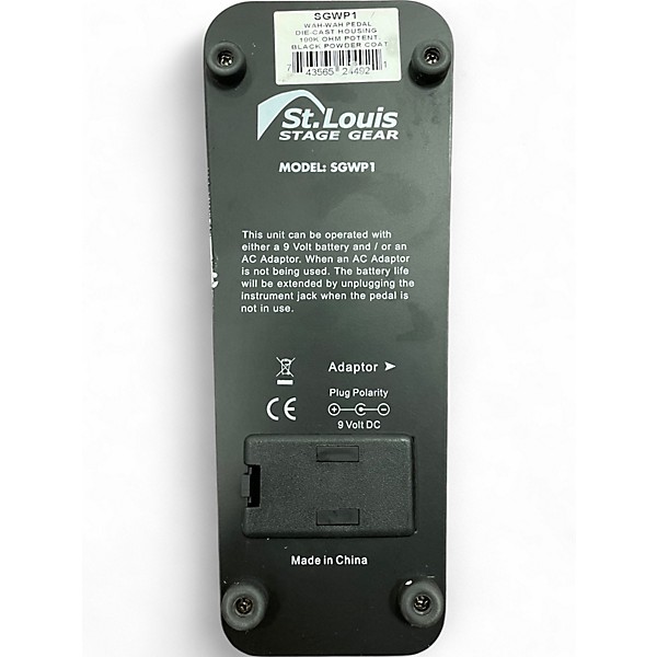 Used St. Louis Stage Gear SGWP1 Effect Pedal