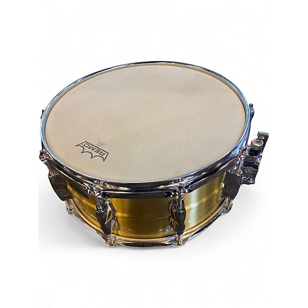 Used Yamaha 14X6.5 RECORDING CUSTOM   BRASS Drum
